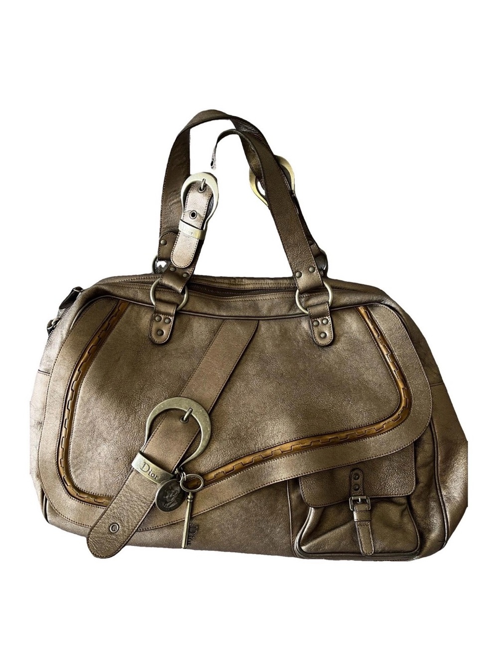 Dior large gaucho saddle bag